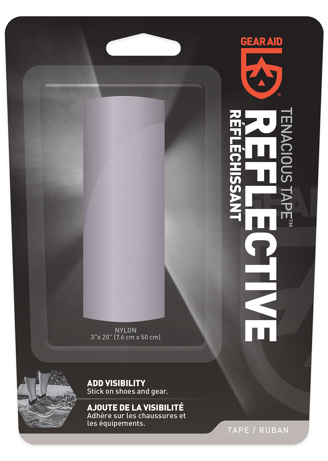 Gear Aid Tenacious Tape - Reflective Tape 3&quot; x 20&quot;