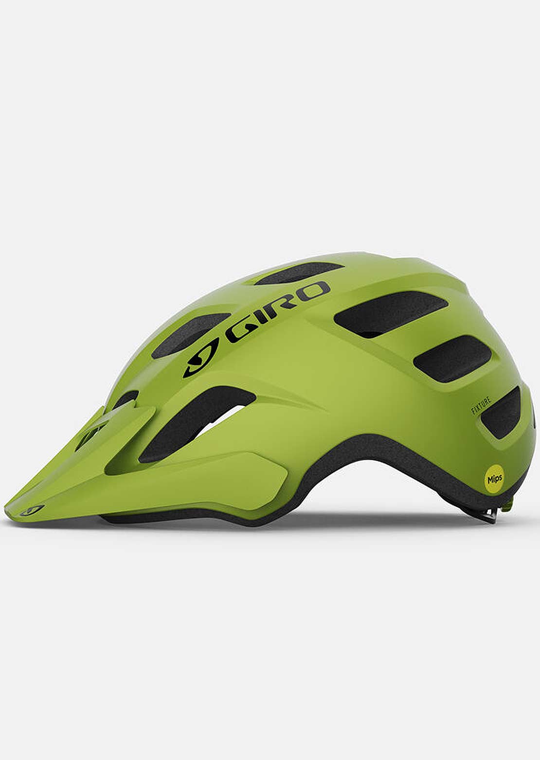 Giro Men&#39;s Fixture Mips Mountain Bike Helmet Matte Ano Lime