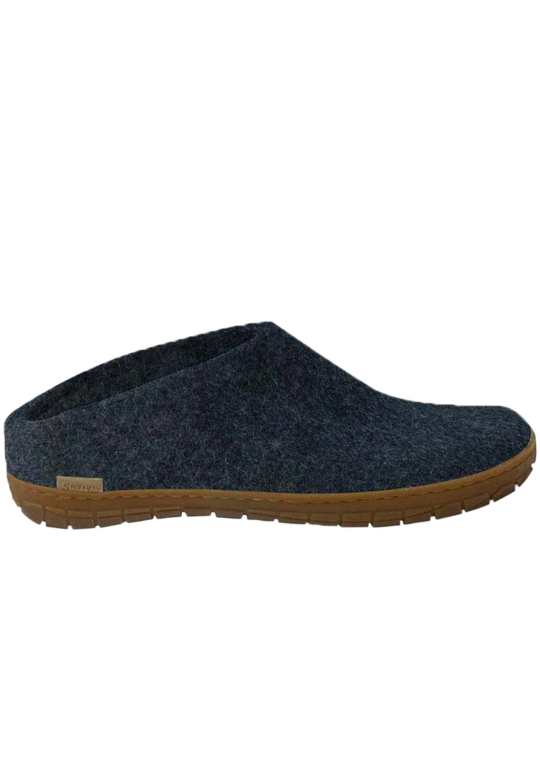 Glerups Unisex Natural Rubber Open Heel Slippers Petrol