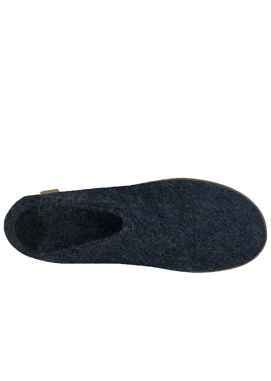 Glerups Unisex Natural Rubber Open Heel Slippers Petrol