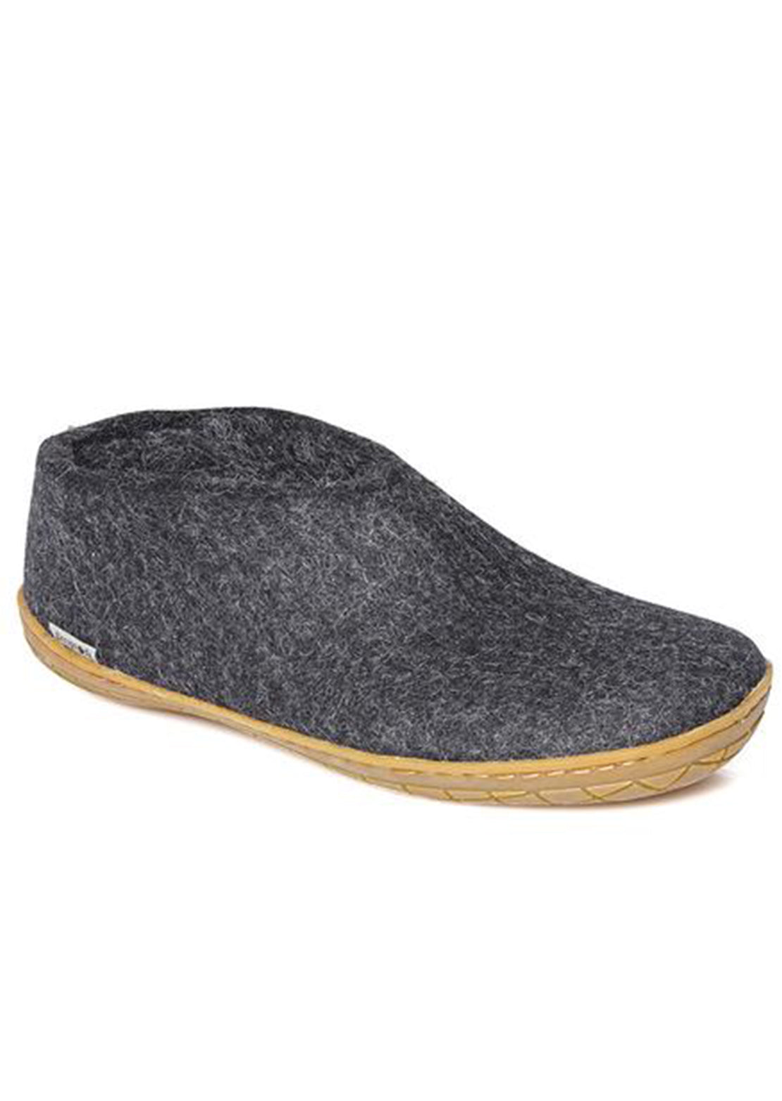 Glerups Unisex Natural Rubber Slipper Shoes Black