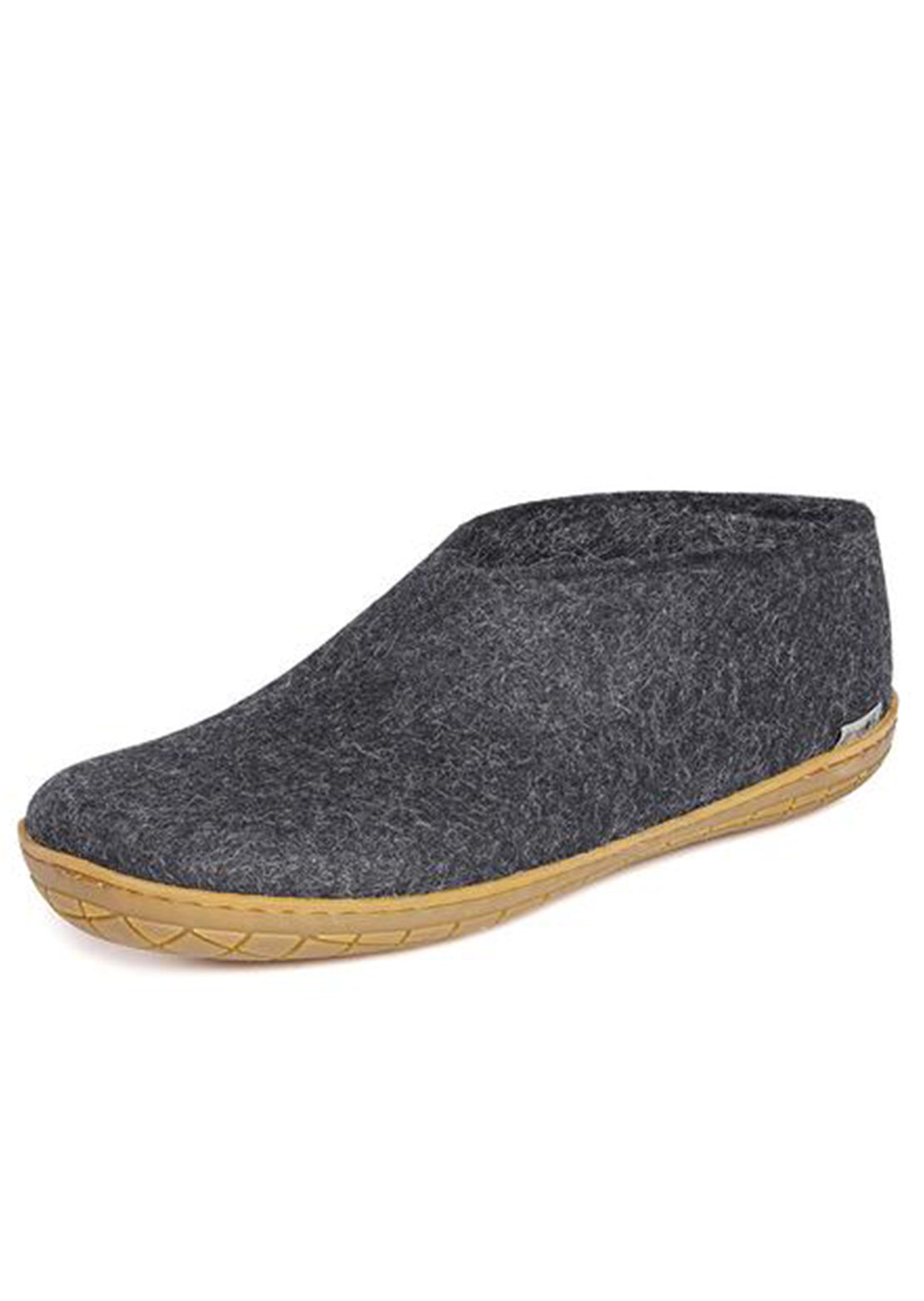 Glerups Unisex Natural Rubber Slipper Shoes Black