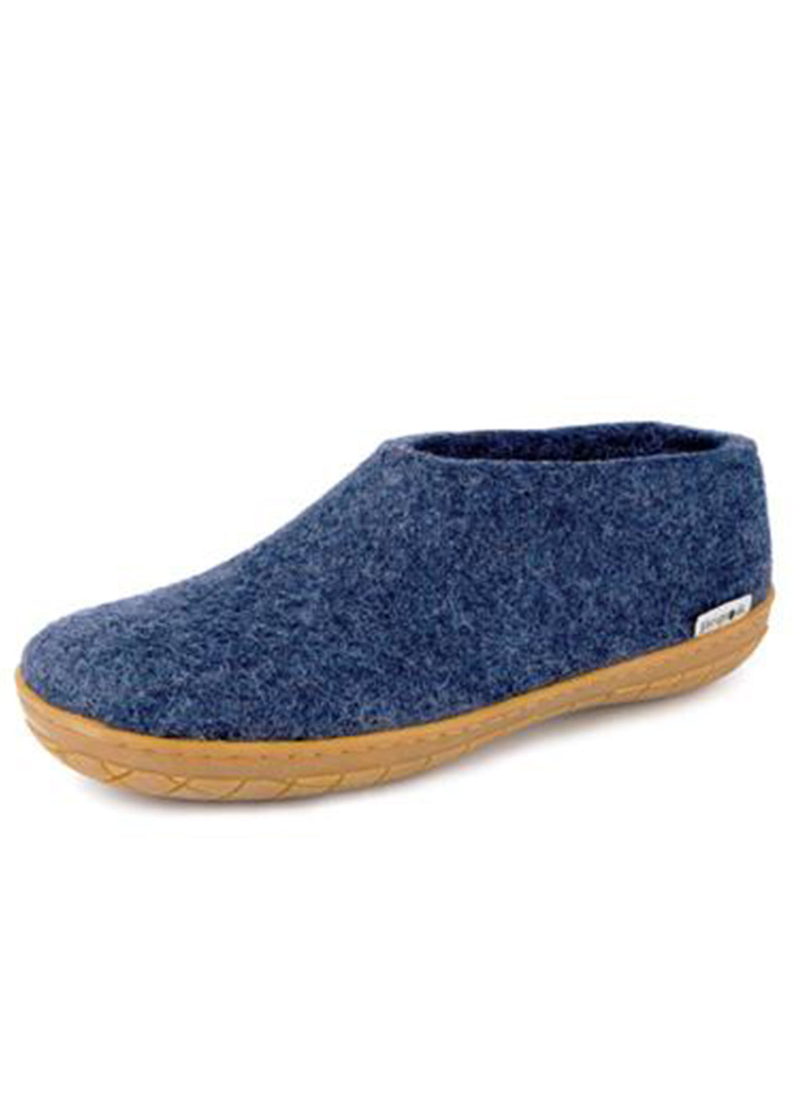 Glerups Unisex Natural Rubber Slipper Shoes Denim