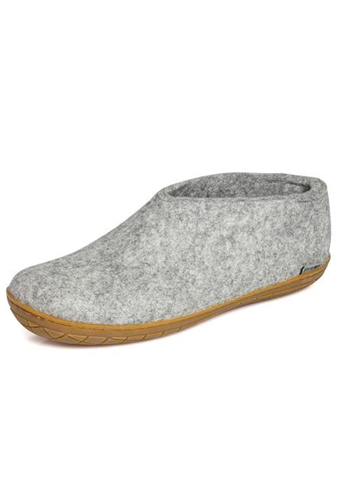 Glerups Unisex Natural Rubber Slipper Shoes Grey