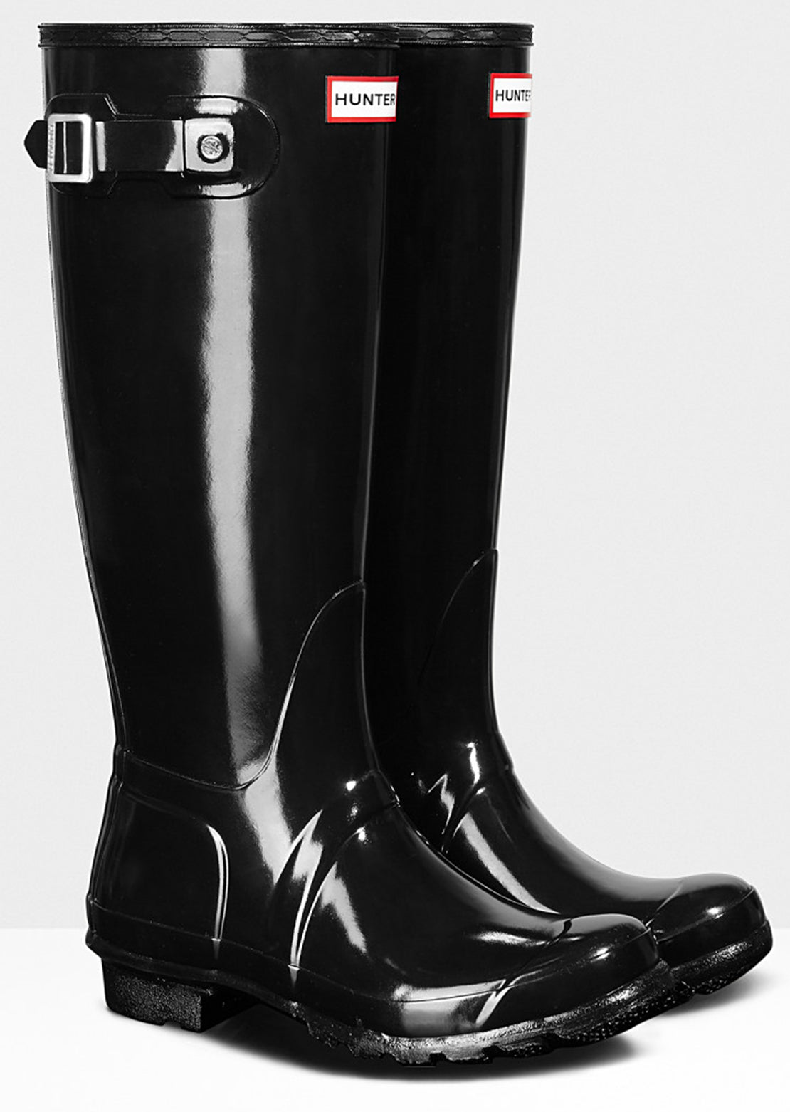 Hunter Women&#39;s Original Tall Gloss Boots - Front Side