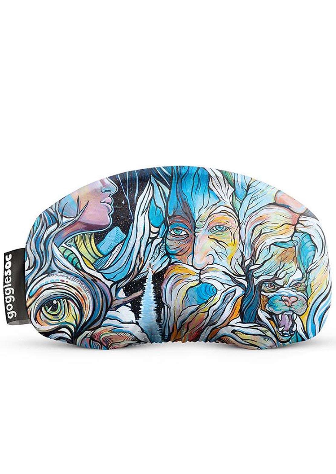 Gogglesoc Interconnection Soc Goggle Cover Blue Multi