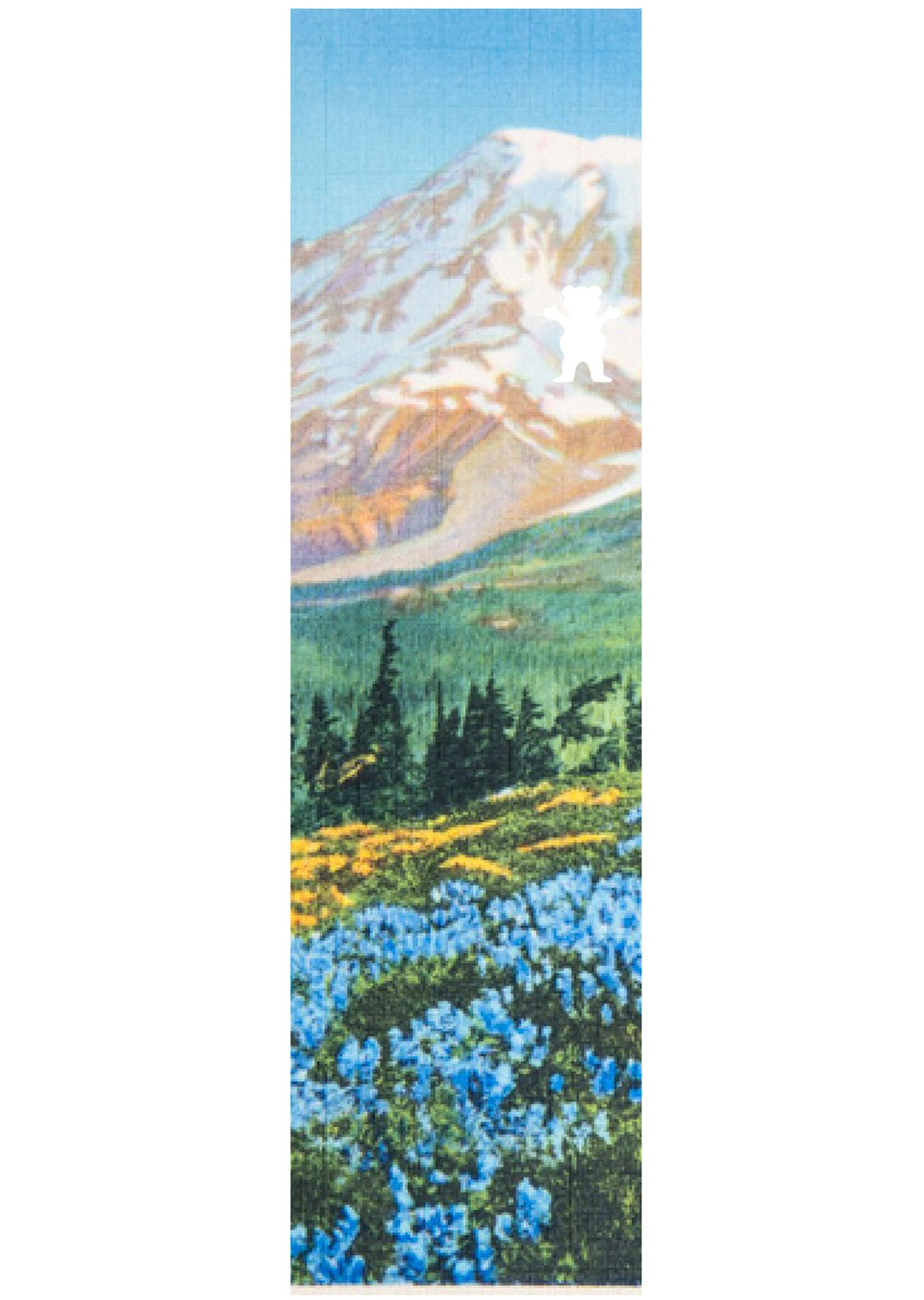 Grizzly Antique Postcard Grip Sheet Blue Flowers