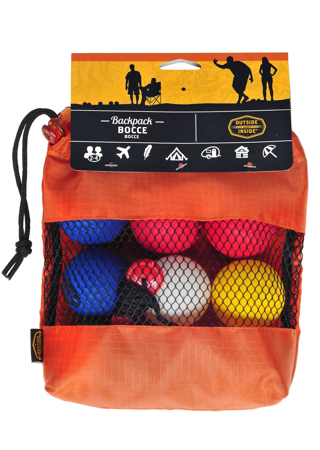 GSI Backpack Bocce Game Packed