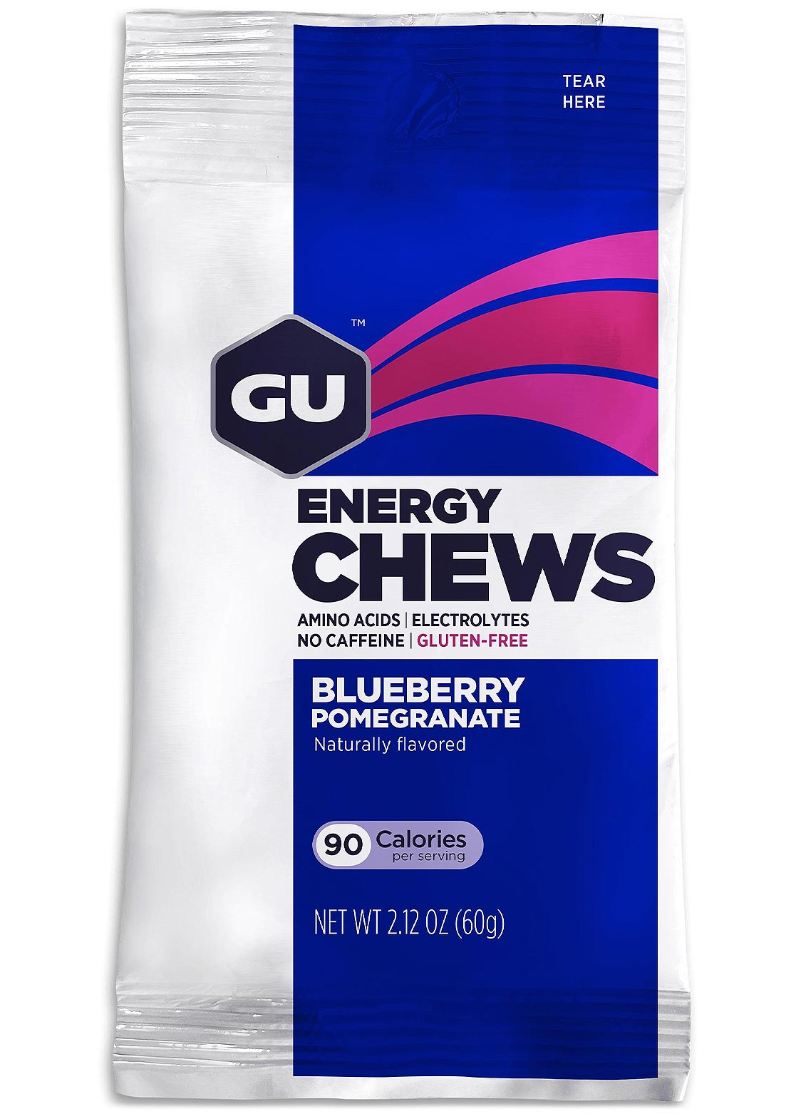 GU Energy Chews - Double Serving Blueberry Pomegranate