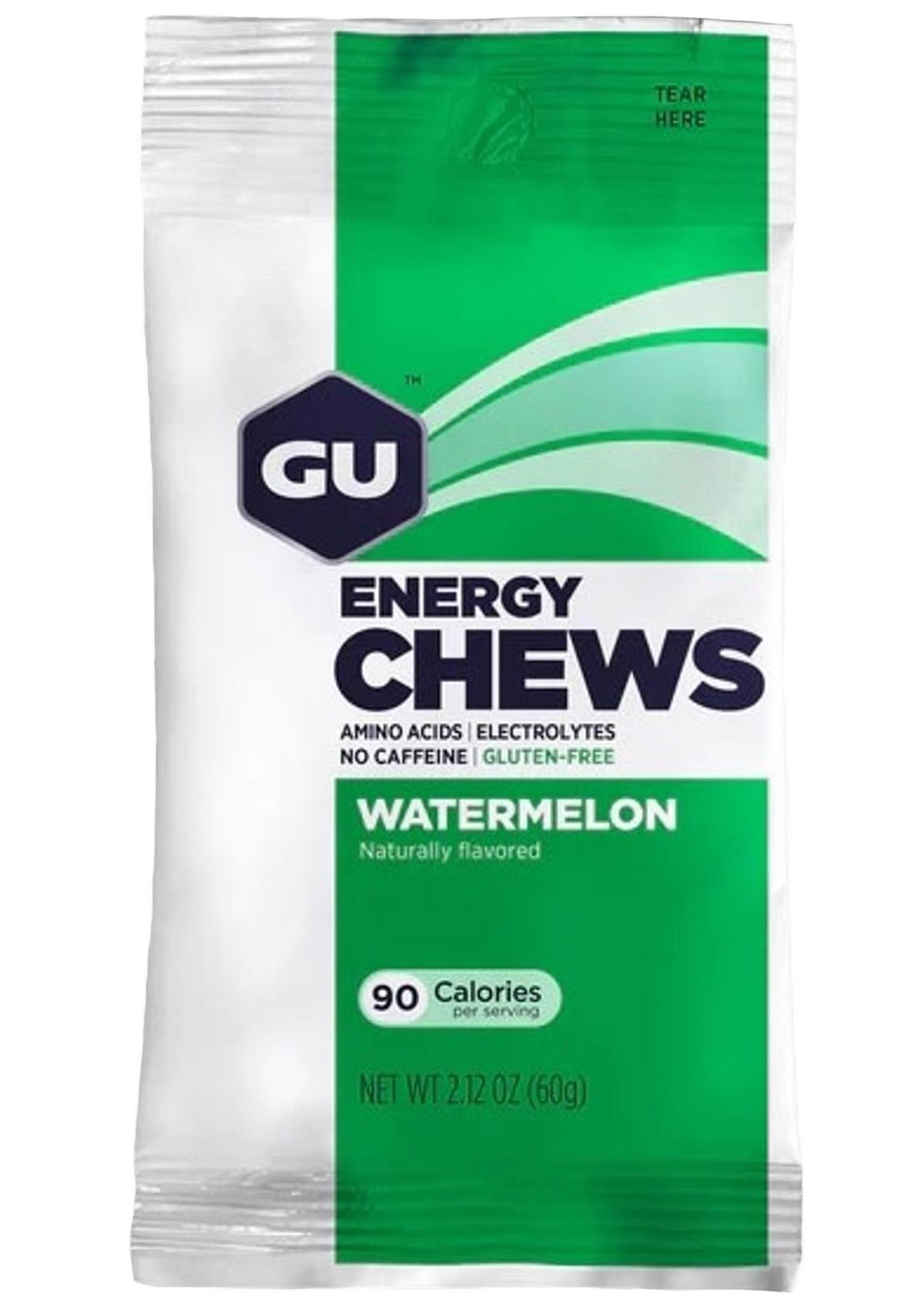 GU Energy Chews - Double Serving Watermelon