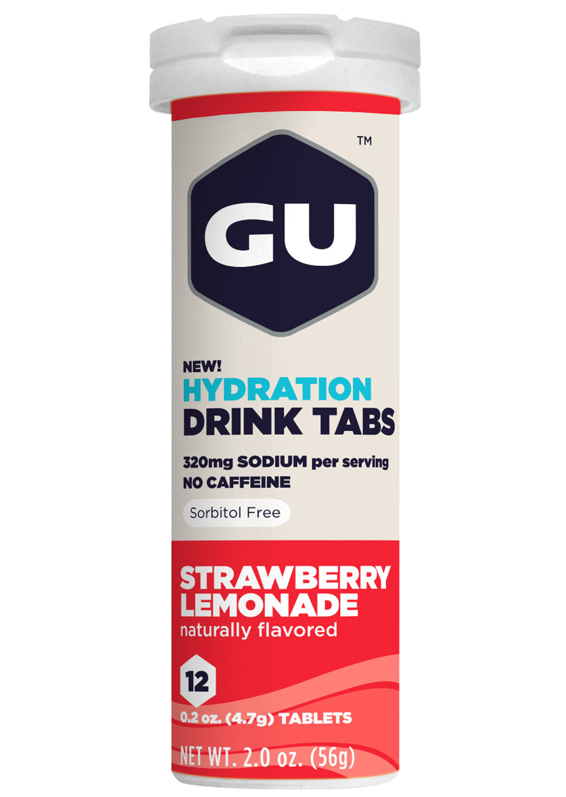 GU Energy Electrolyte Drink Tabs Strawberry Lemonade