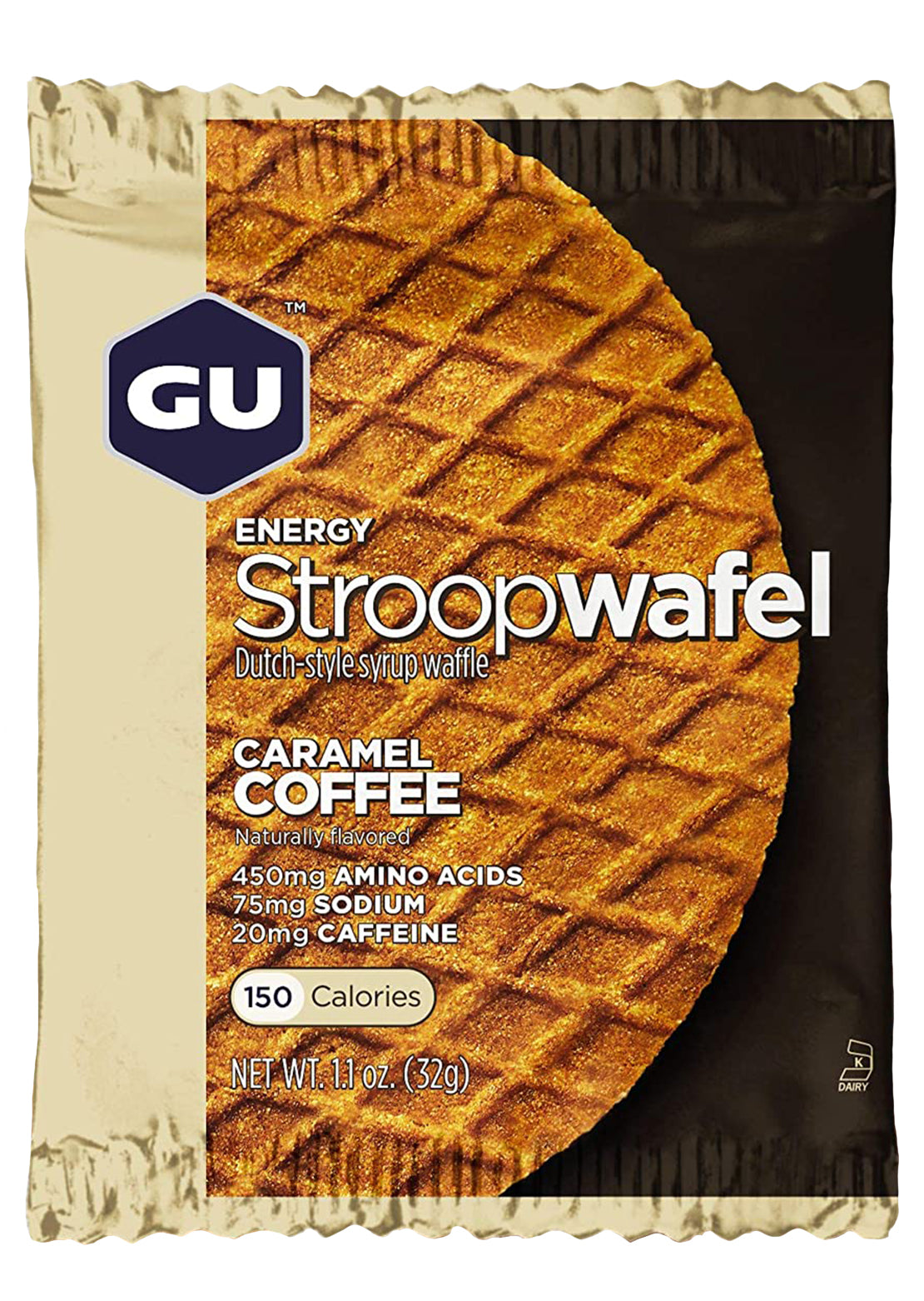 GU Energy Stroopwafels Caramel Coffee