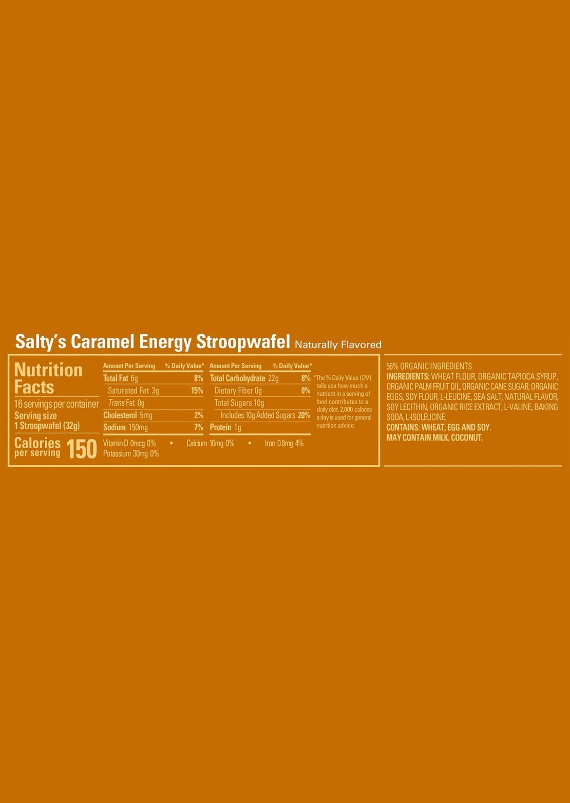 GU Energy Stroopwafels Salty Caramel