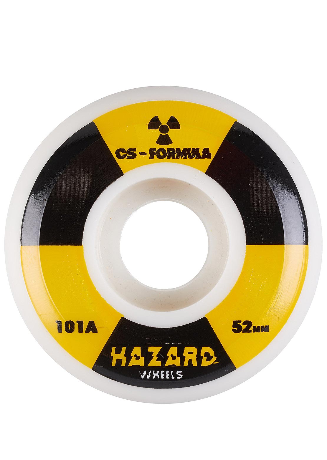 Hazard Radio Active Cs-Conical Skateboard Wheels 52mm White