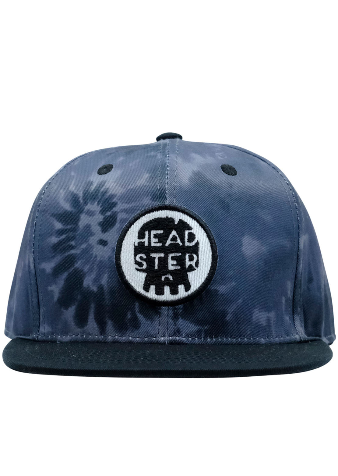 Headster Junior Tie Dye Snapback Cap Black