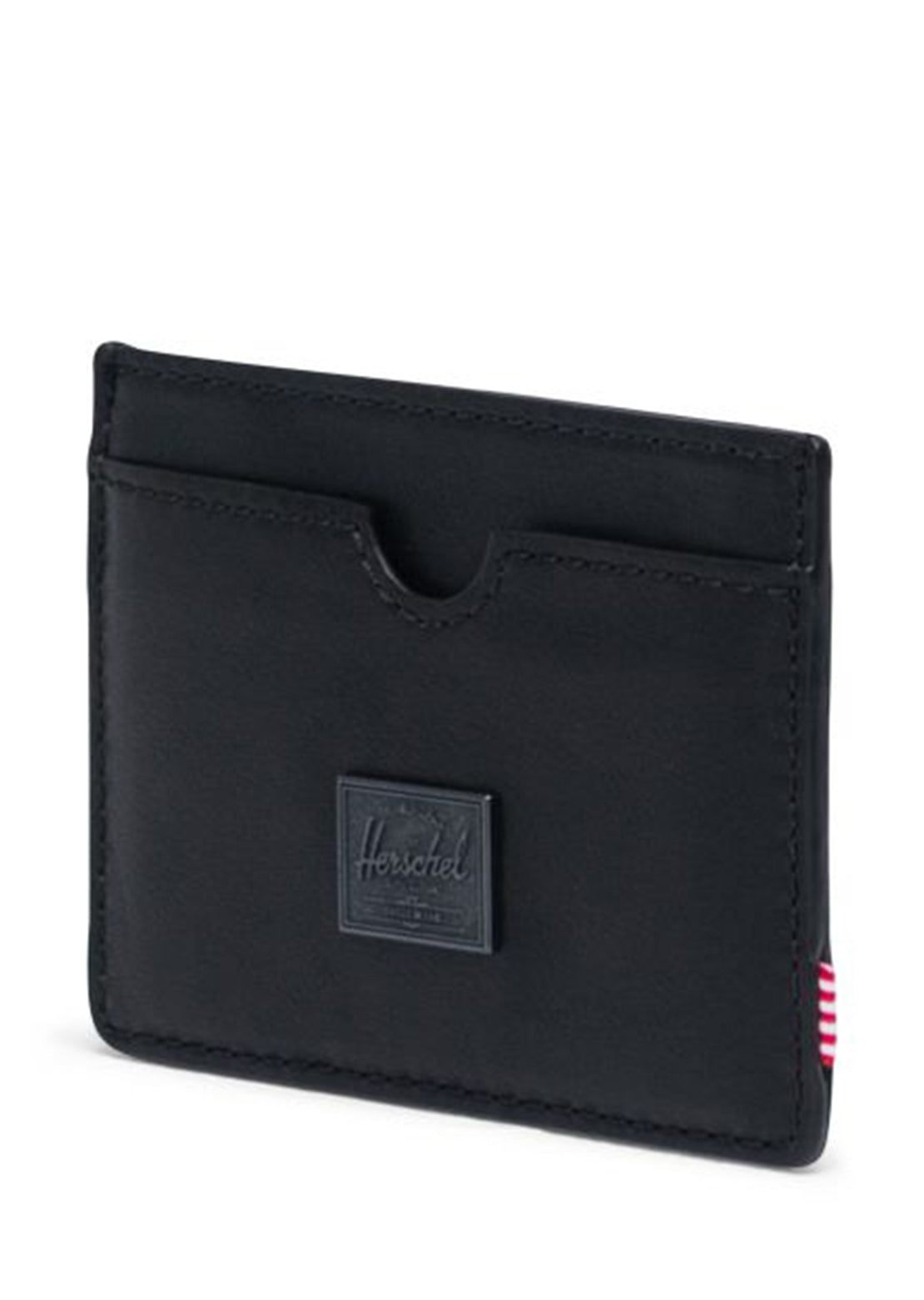 Herschel Charlie Leather Wallet Black