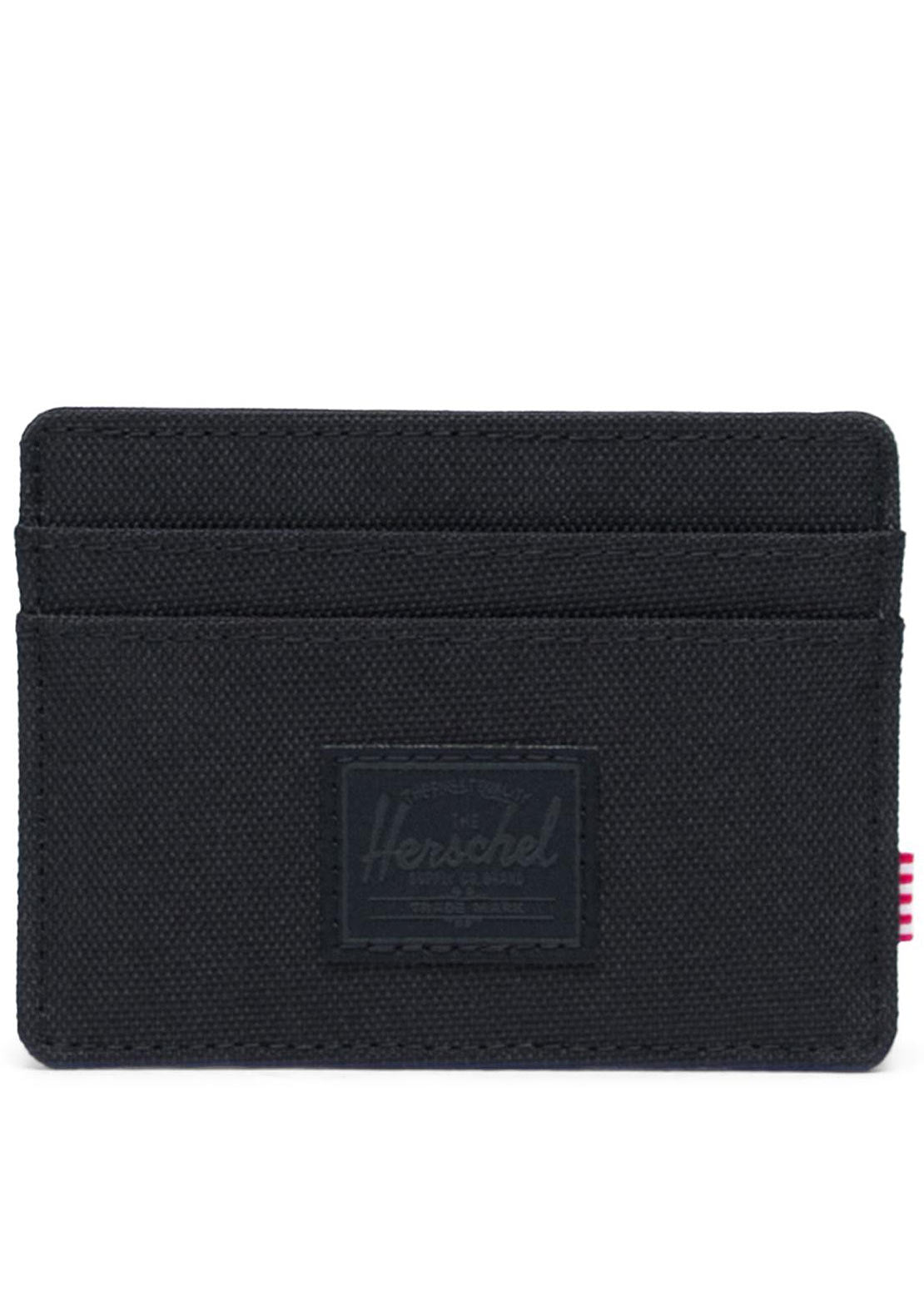 Herschel Charlie RFID Wallet Black/Black