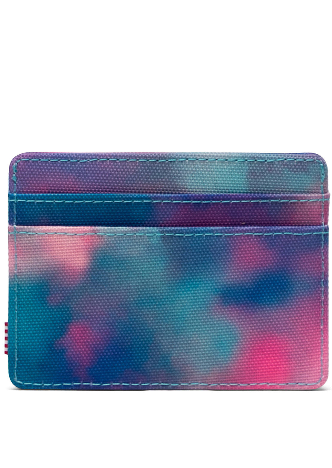 Herschel Charlie Rubber RFID Wallet Cloudburst Neon