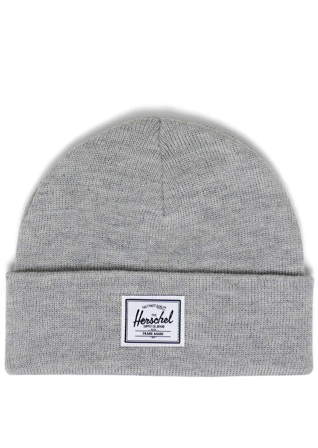 Herschel Elmer Shallow Beanie Heather Light Grey