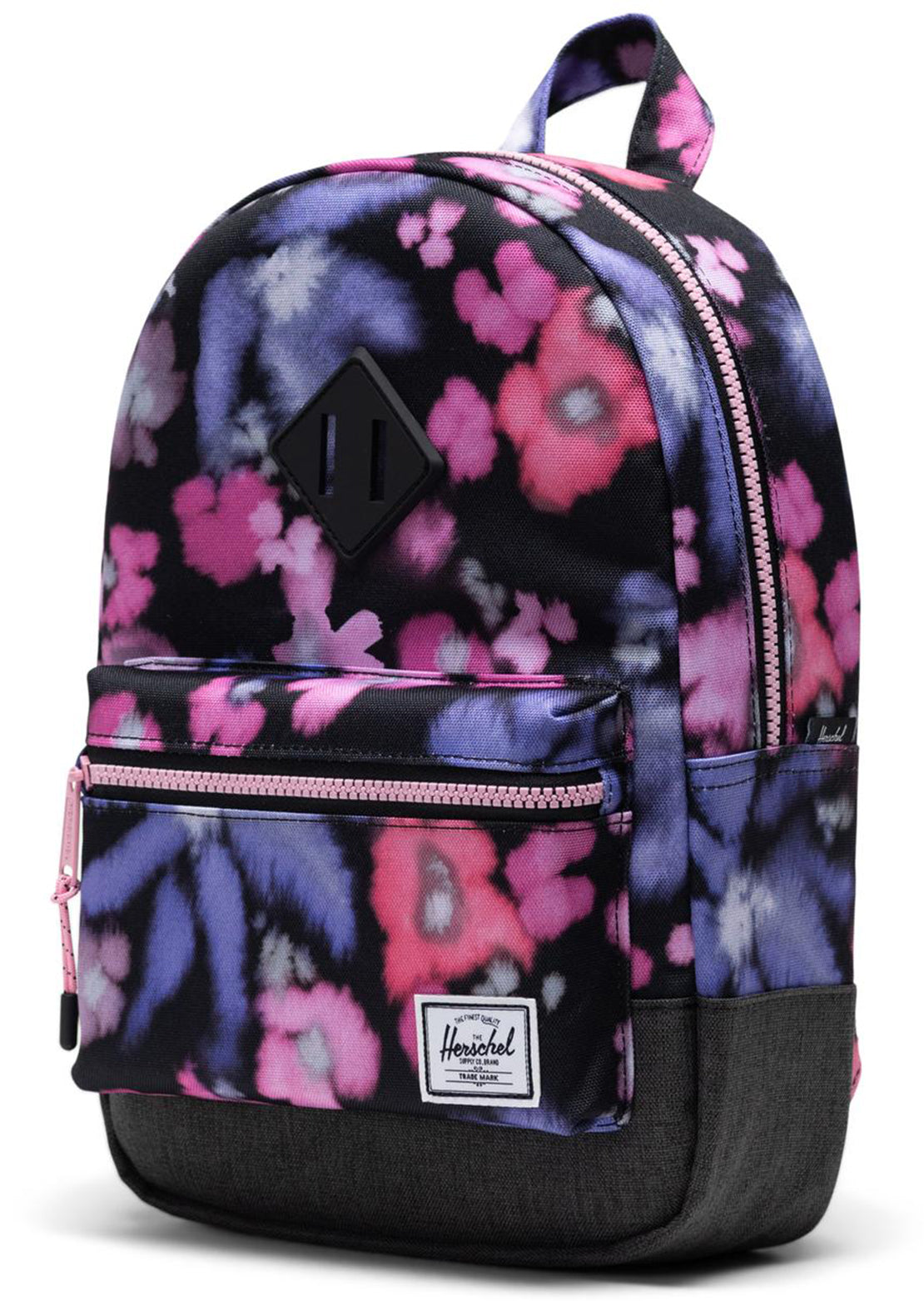 Herschel Junior Heritage Backpack Blurry Floral/Black Crosshatch