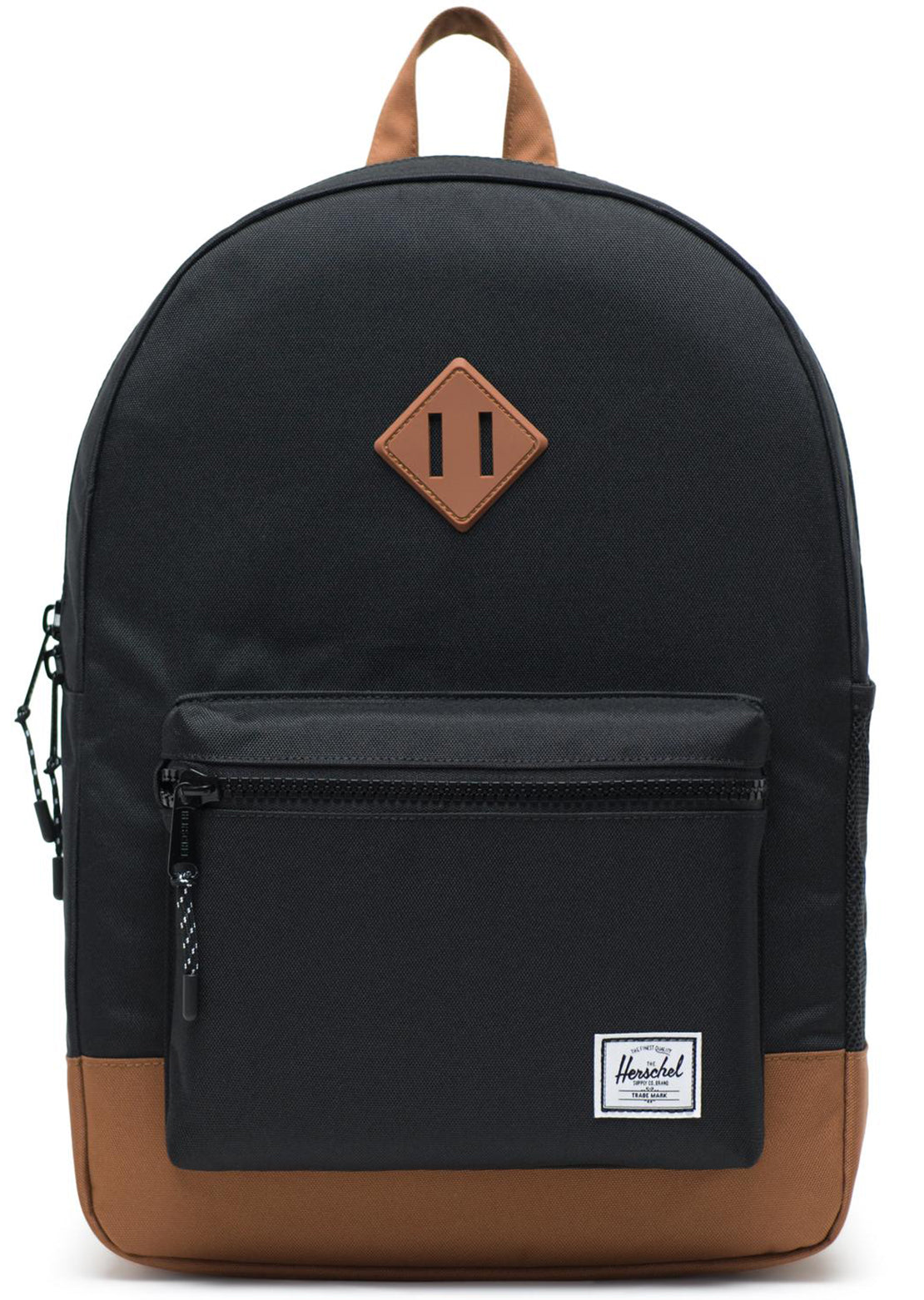 Herschel Junior Heritage XL Backpack Black/Saddle Brown