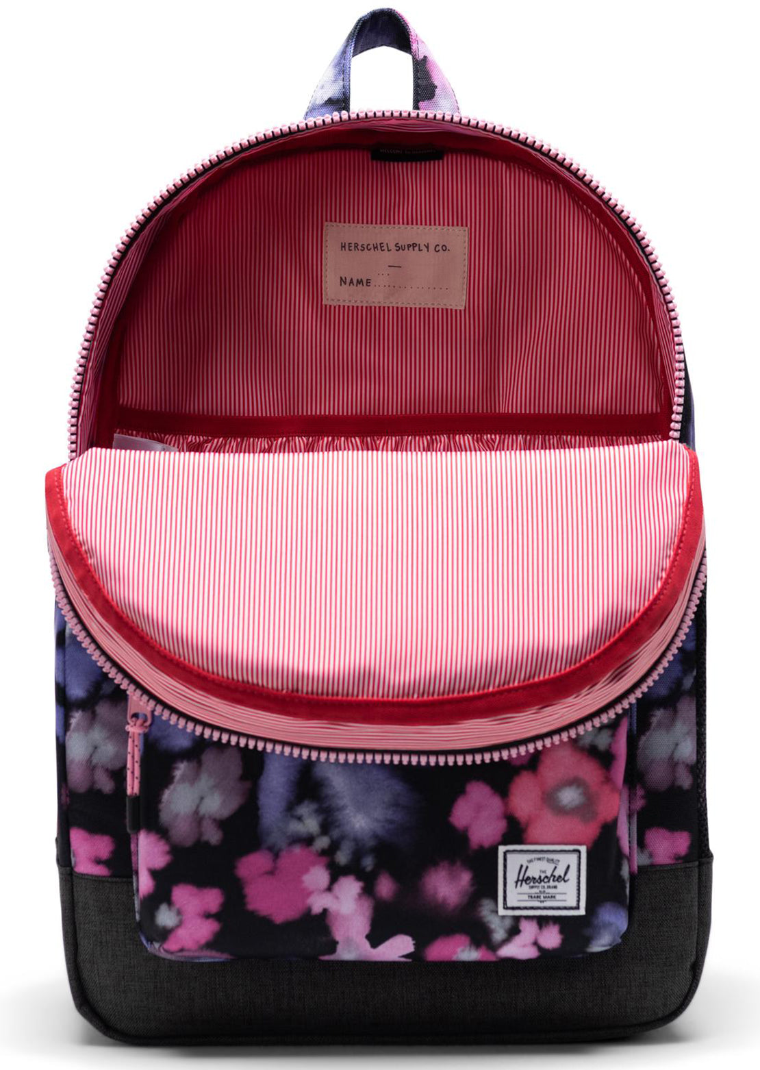 Herschel Junior Heritage XL Backpack Blurry Floral/Black Crosshatch