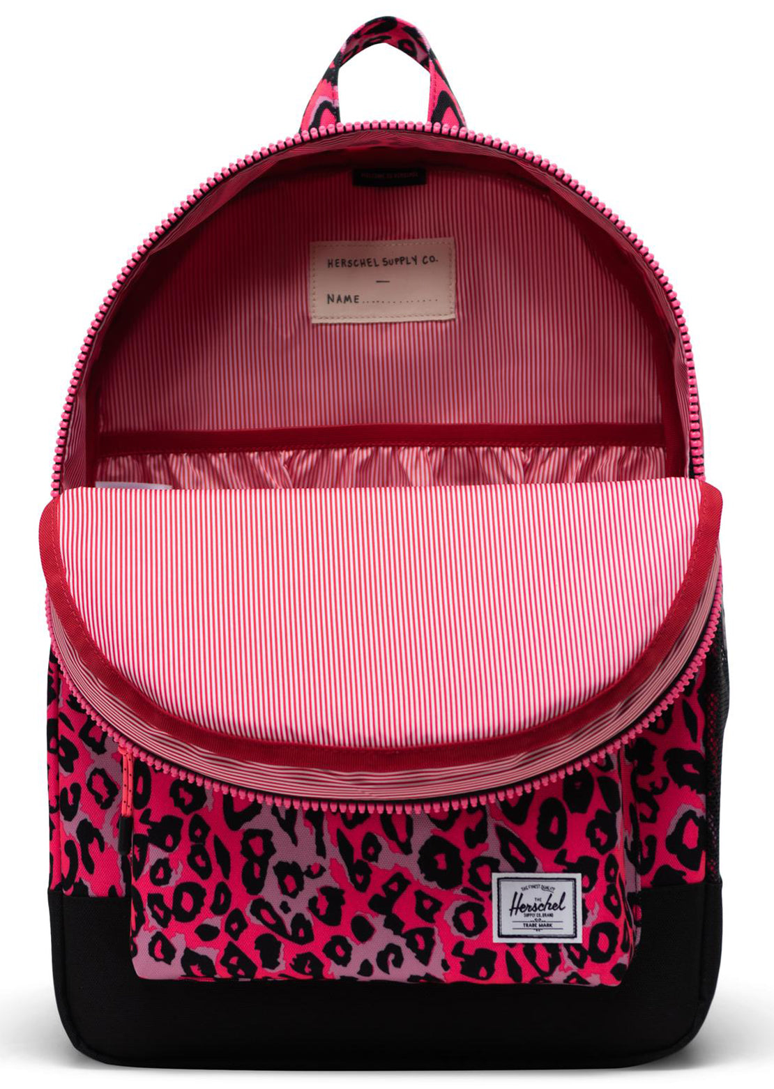 Herschel Junior Heritage XL Backpack Cheetah Camo Neon Pink/Black