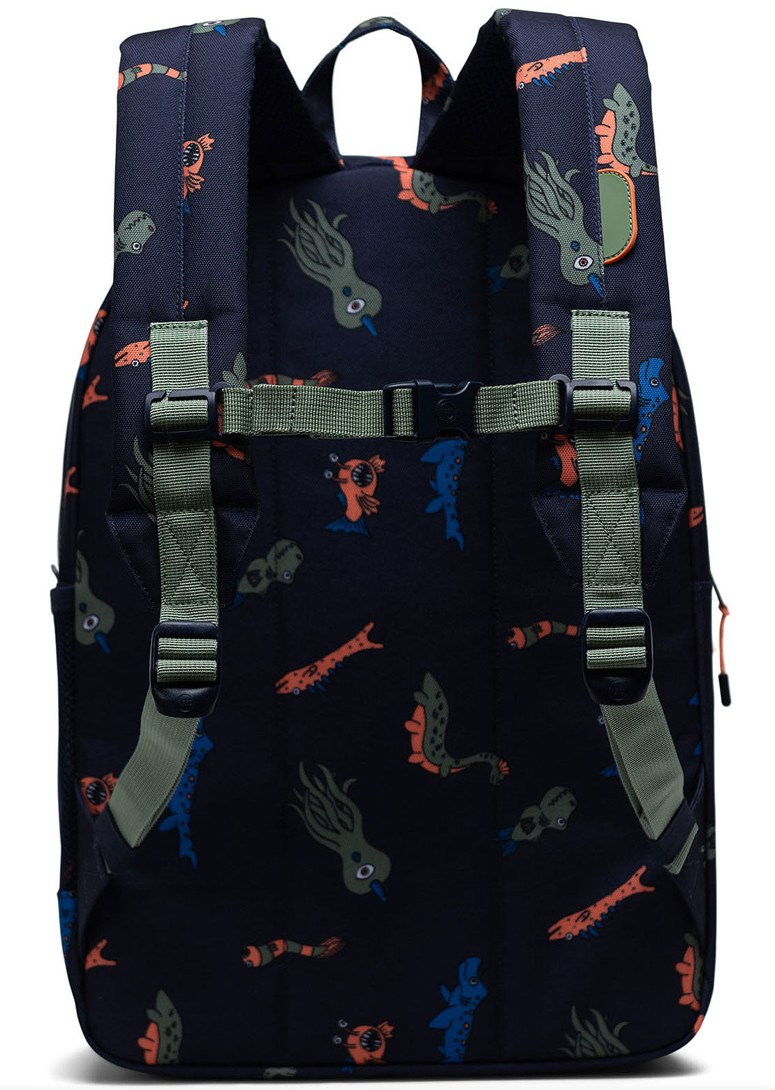 Herschel Junior Heritage XL Backpack Sea Monsters