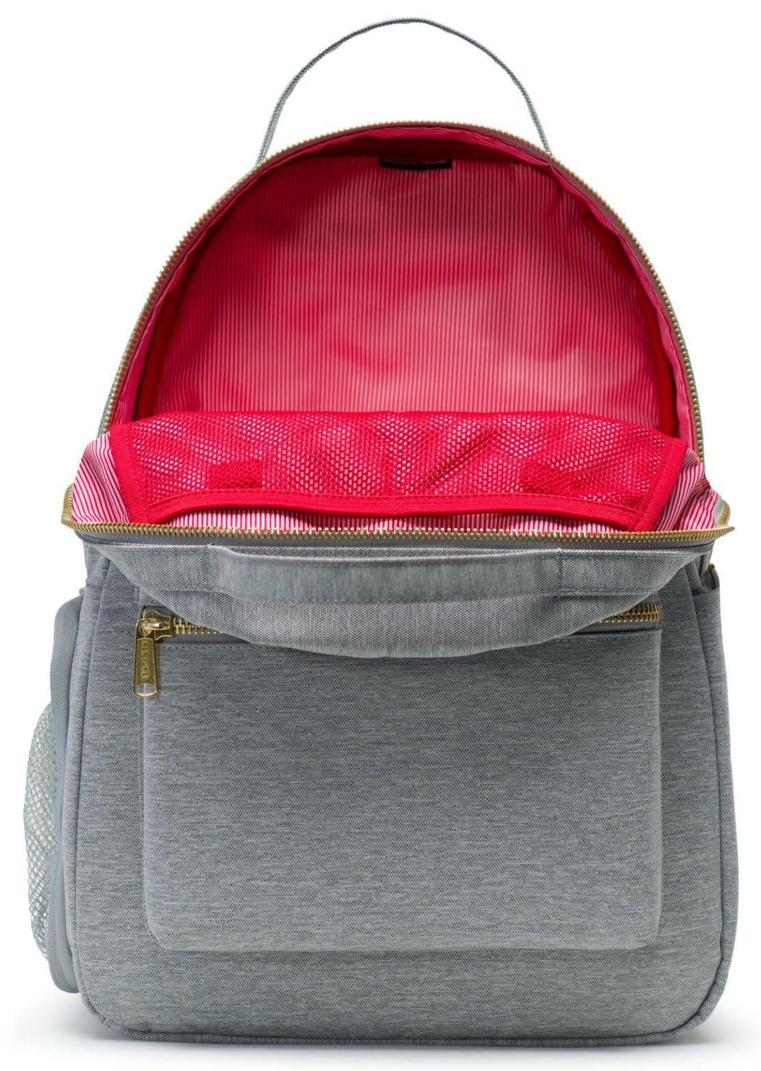 Herschel Nova Sprout Diaper Bag Backpack Light Grey Crosshatch