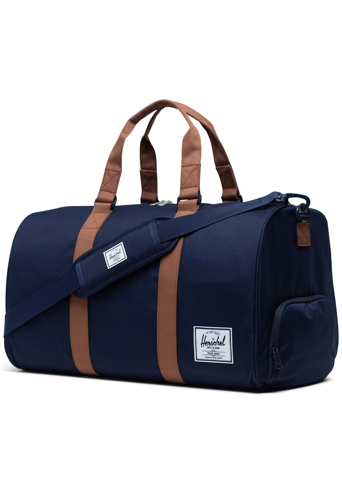 Herschel Novel Duffel Bag Peacoat/Saddle Brown