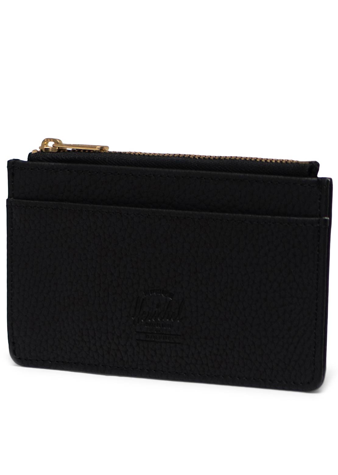 Herschel Oscar II Vegan Leather RFID Wallet Black