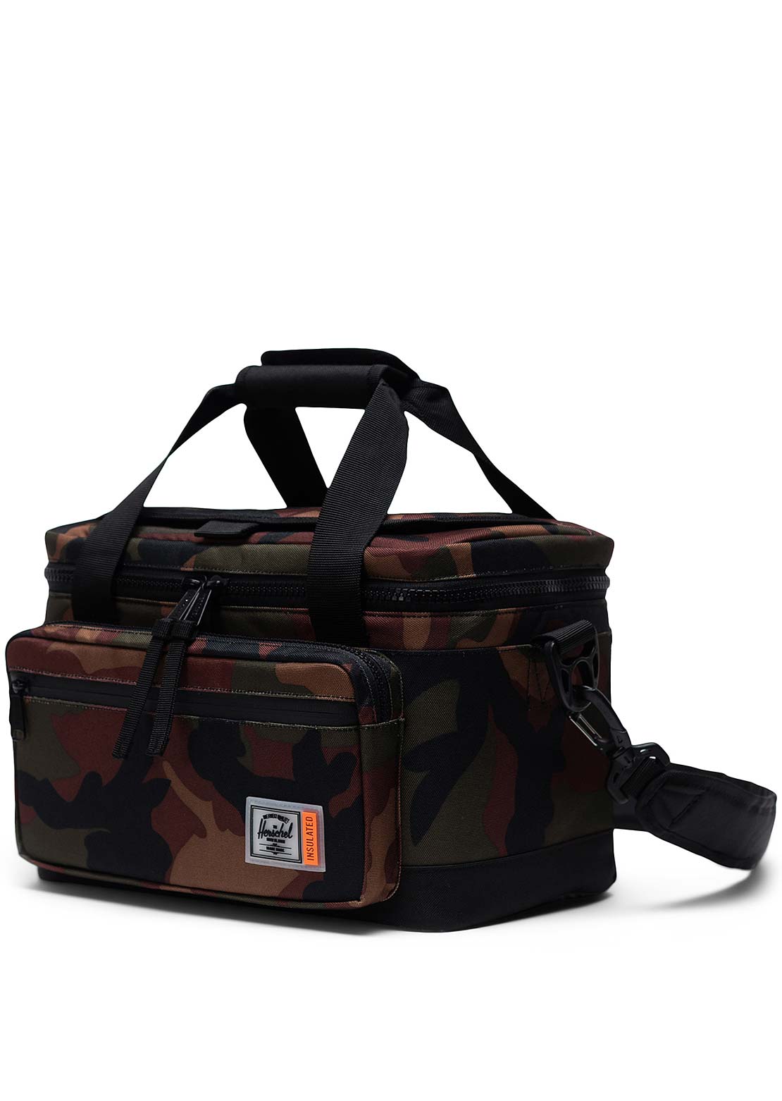 Herschel Pop Quiz Cooler 12 Pack Woodland Camo