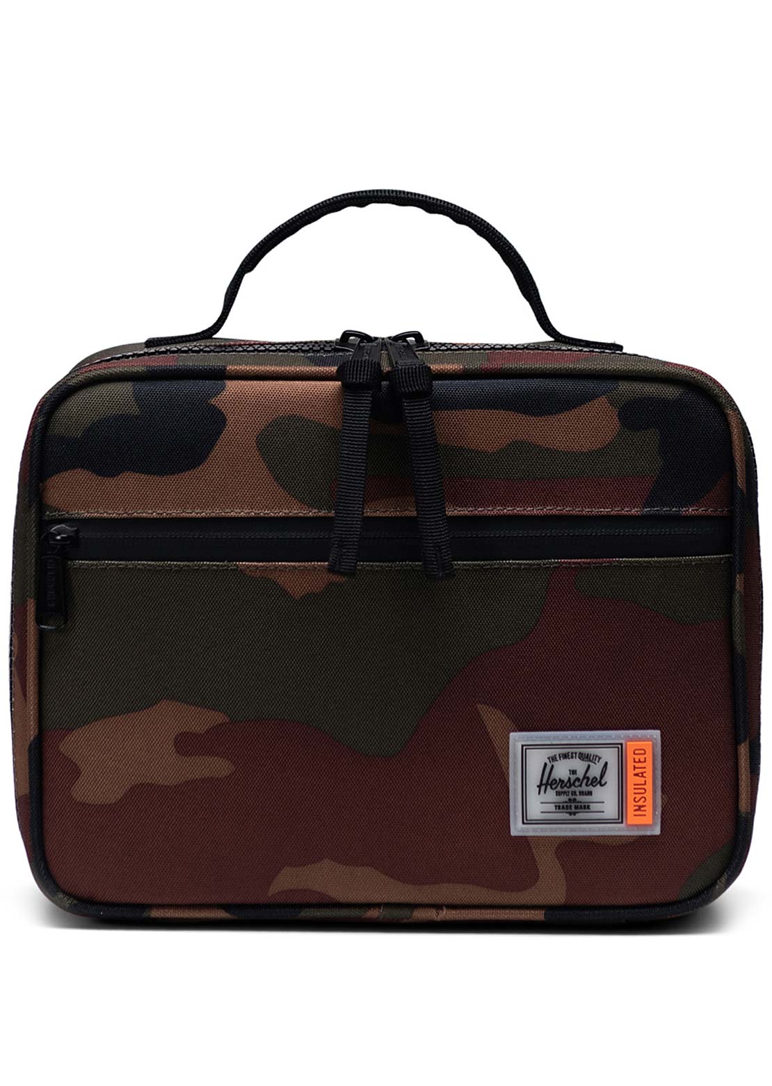 Herschel Pop Quiz Insulated Lunch Box Woodland Camo