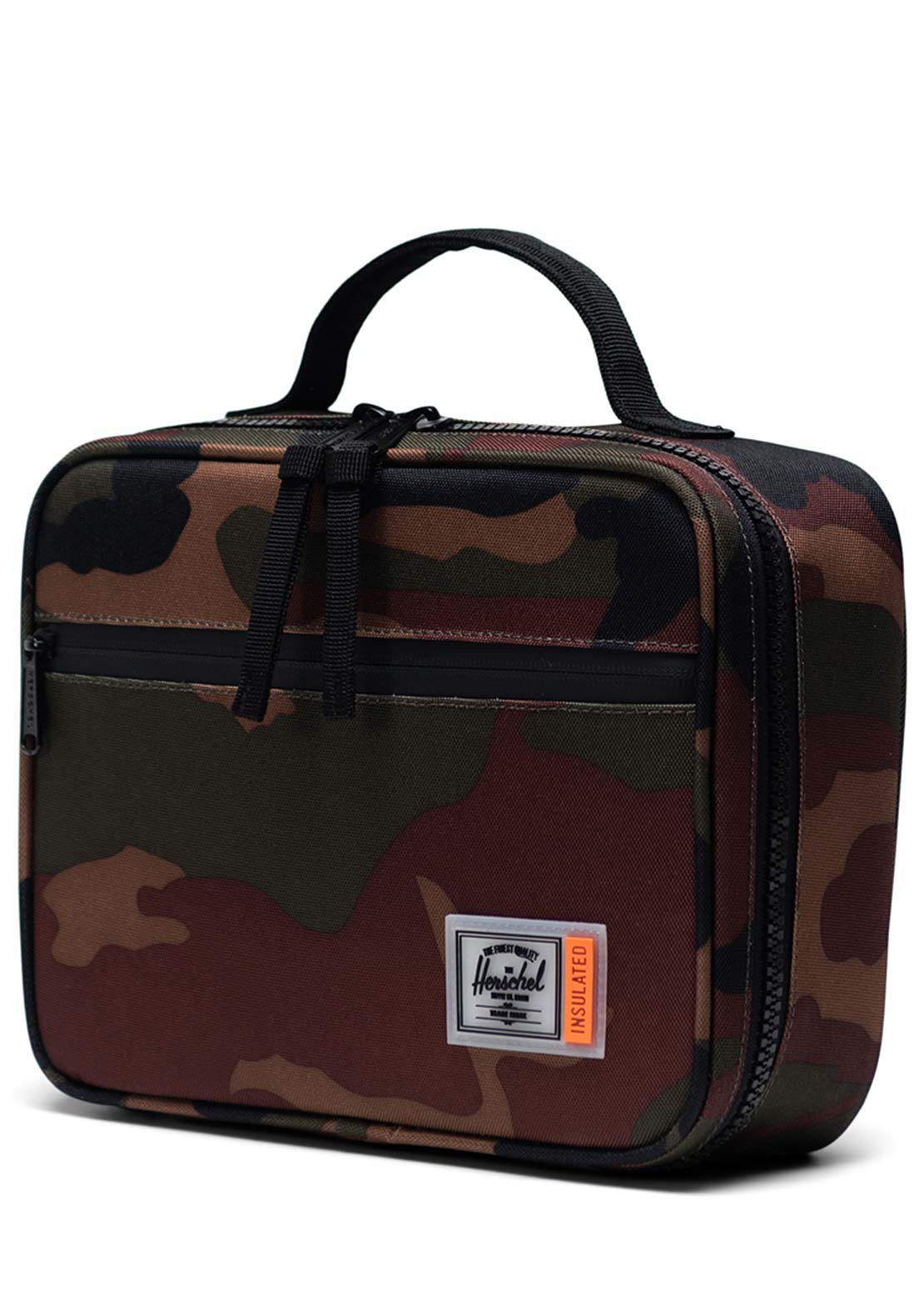 Herschel Pop Quiz Insulated Lunch Box Woodland Camo