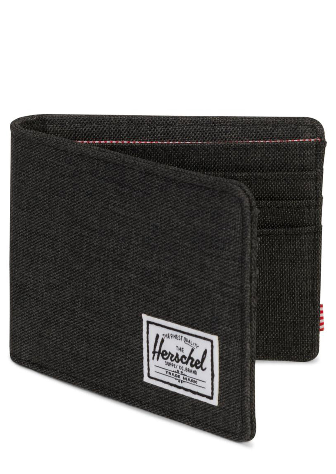Herschel Roy Wallet Black Crosshatch