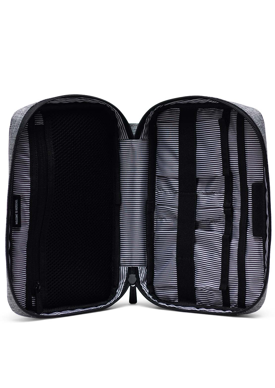Herschel Tech Organizer Raven Crosshatch
