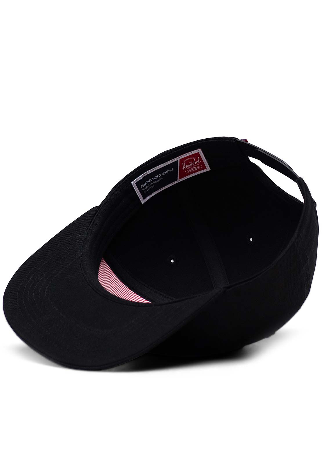 Herschel Whaler Classic 6 Panel Cap Black