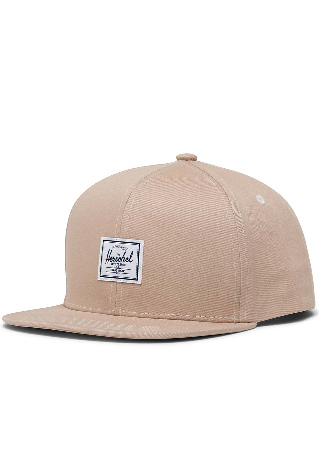 Herschel Whaler Classic 6 Panel Cap Light Taupe/White