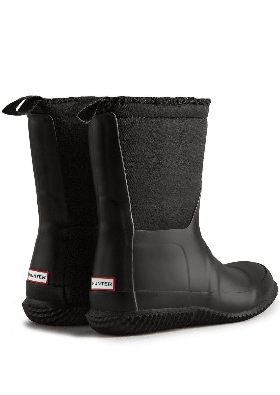 Hunter Junior Sherpa Boots Black