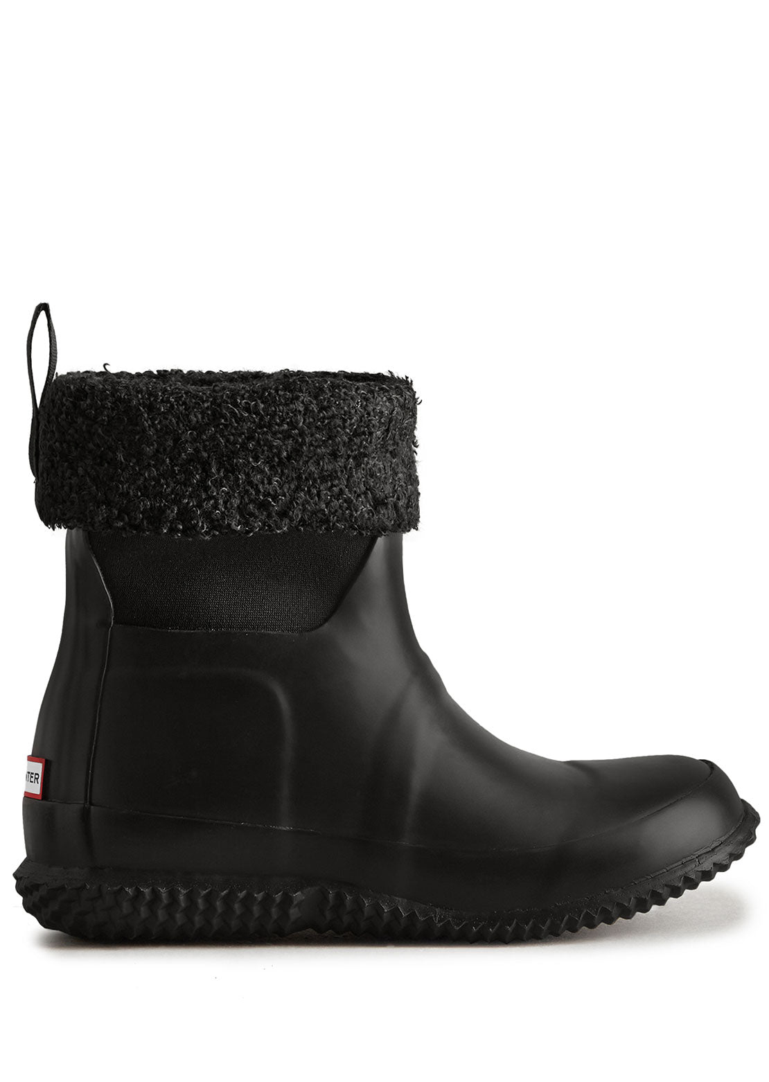 Hunter Junior Sherpa Boots Black