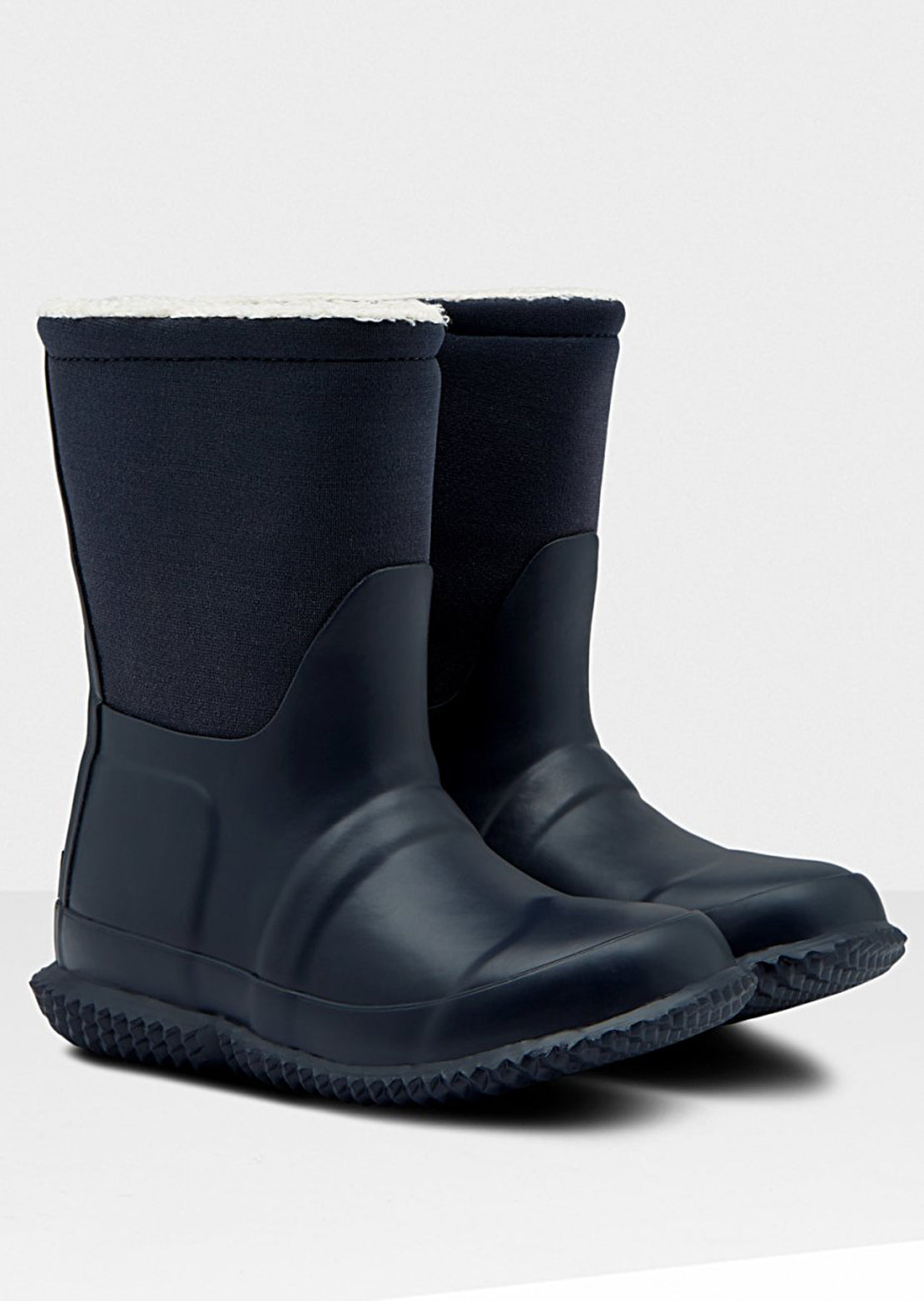 Hunter Toddler Original Sherpa Boots Navy