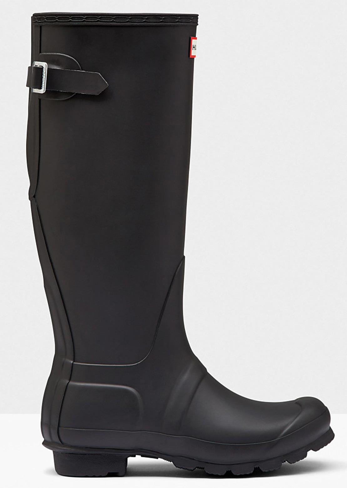 Hunter Women&#39;s Original Back Adjustable Tall Boots Black