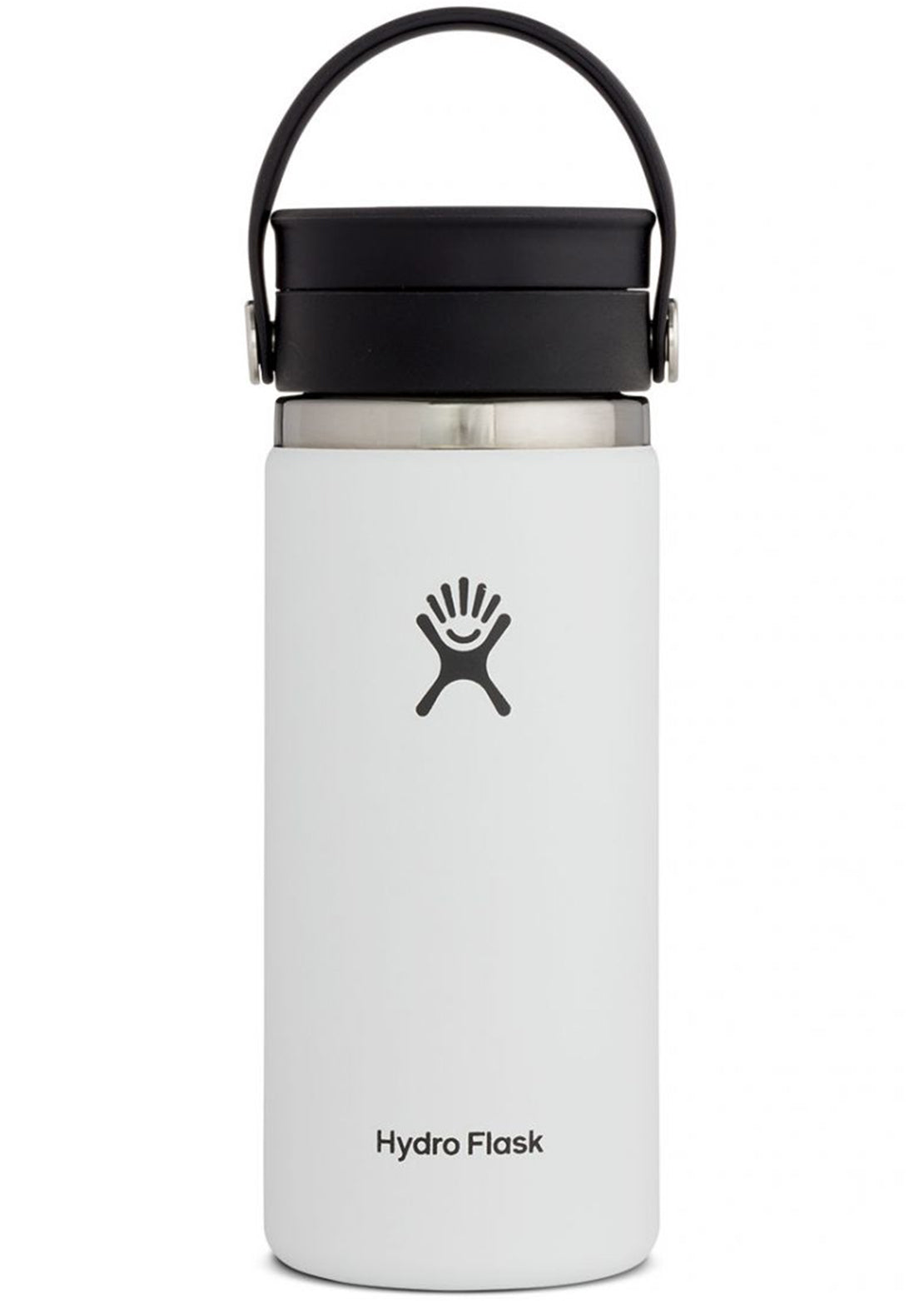 Hydro Flask 16oz Wide Mouth With Flex Sip Lid Coffee Tumbler White