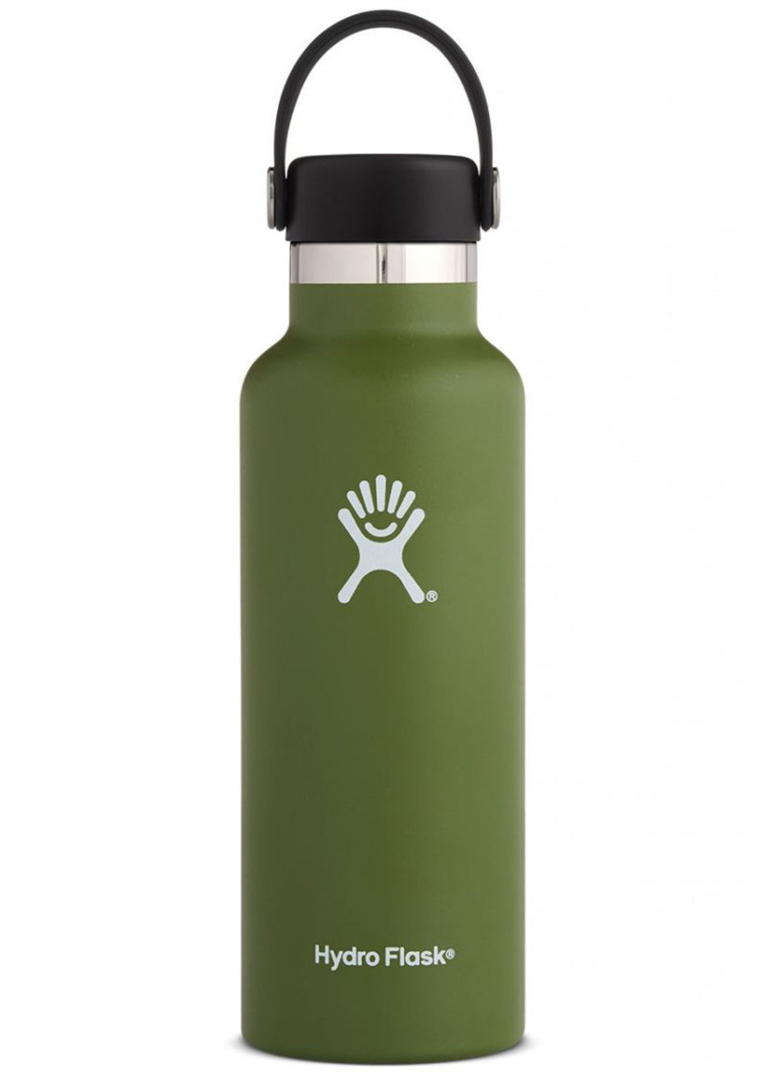 Hydro Flask 18oz Standard Mouth Insulated Bottle Olive
