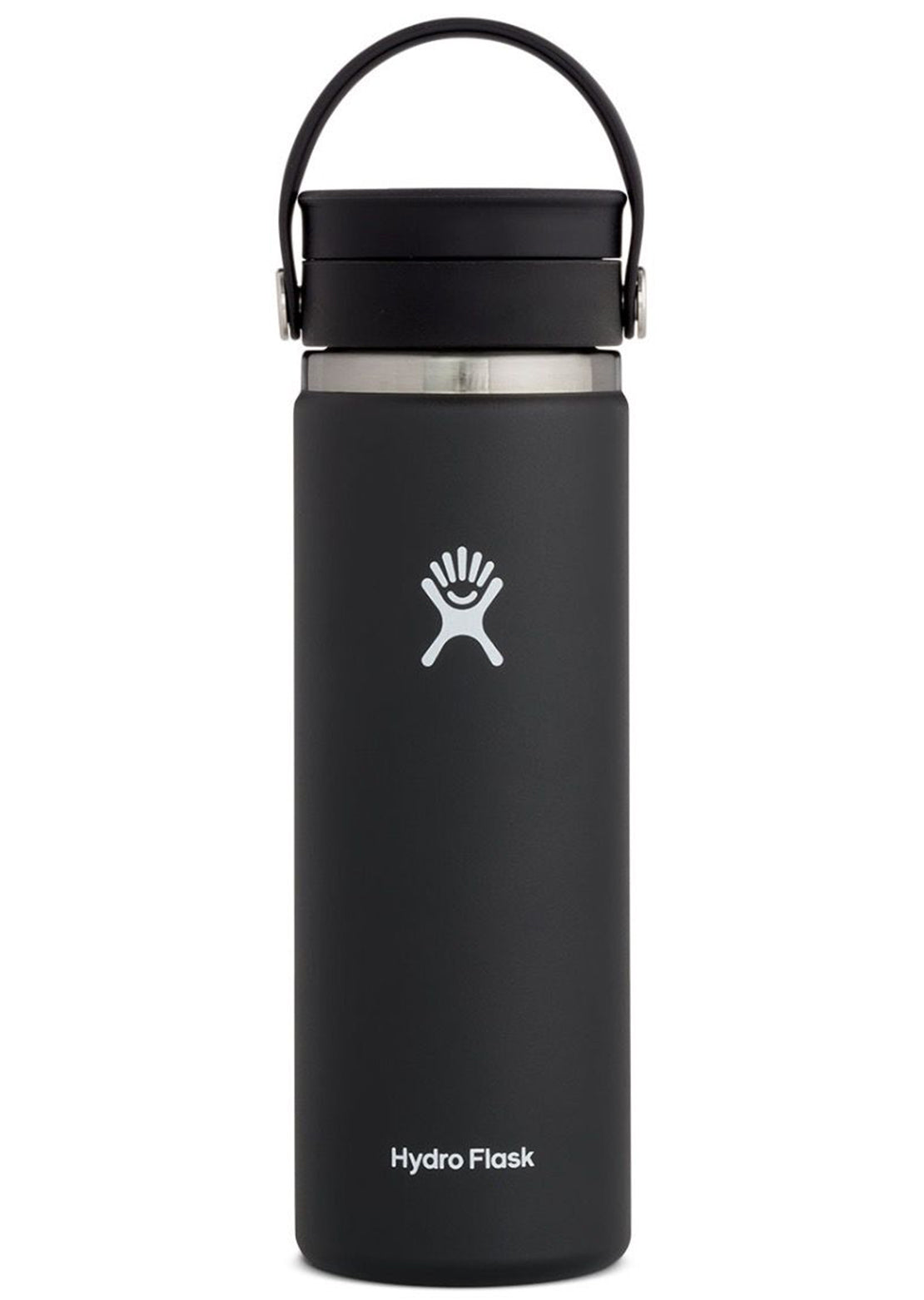 Hydro Flask 20oz Wide Mouth With Flex Sip Lid Coffee Tumbler Black