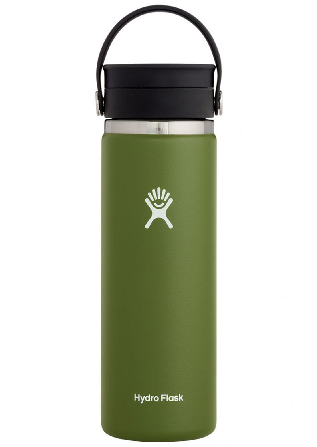 Hydro Flask 20oz Wide Mouth With Flex Sip Lid Coffee Tumbler Olive