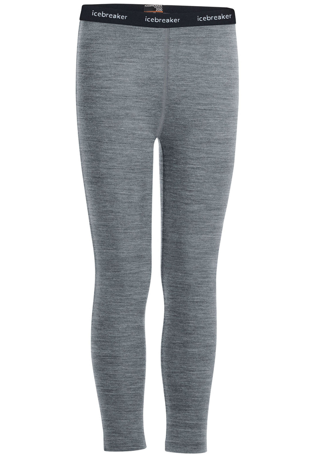 Icebreaker Junior Merino 200 Oasis Leggings Gritstone Heather