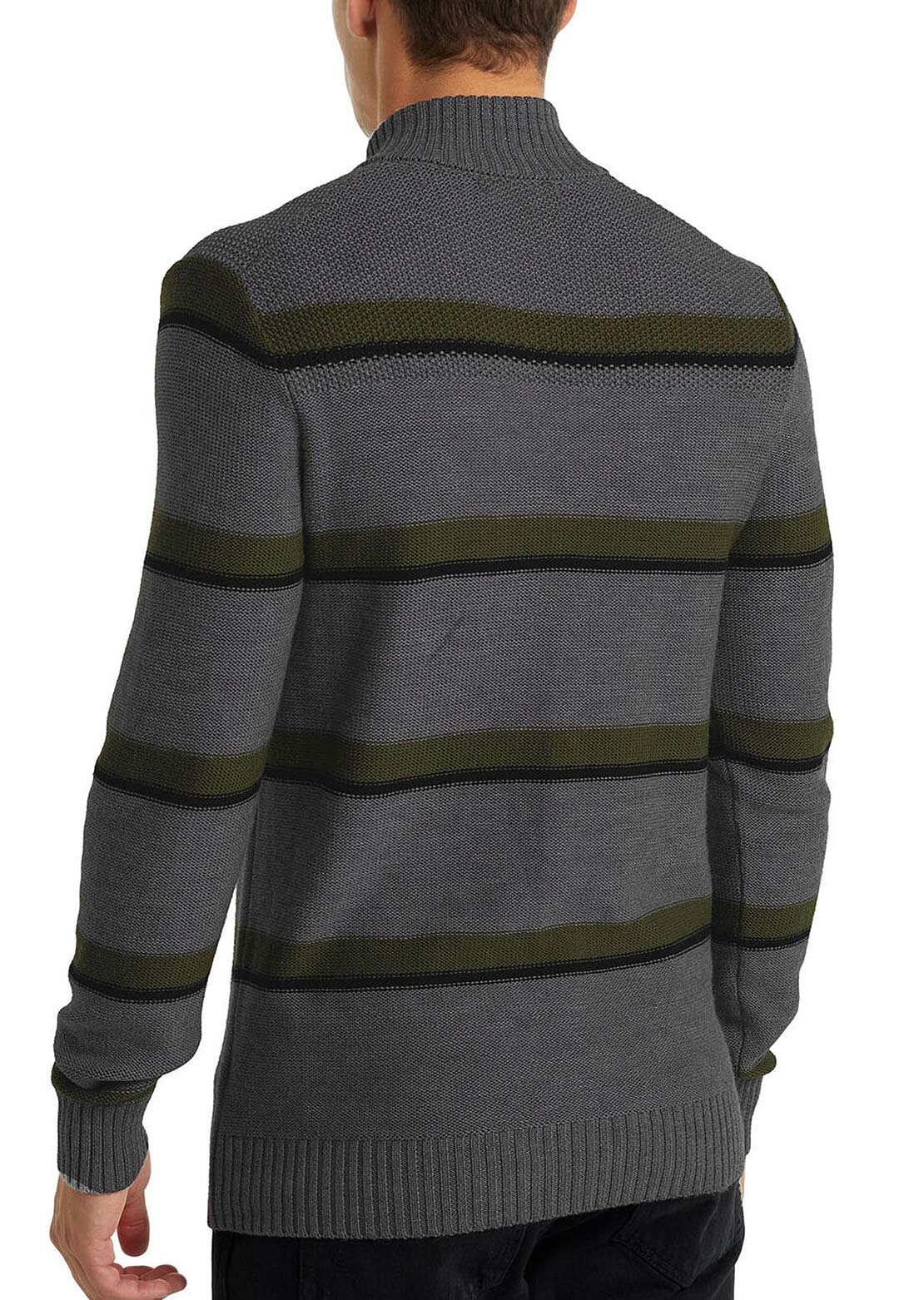 Icebreaker Men&#39;s Waypoint Longsleeve Half Zip Gritstone Heather/Loden