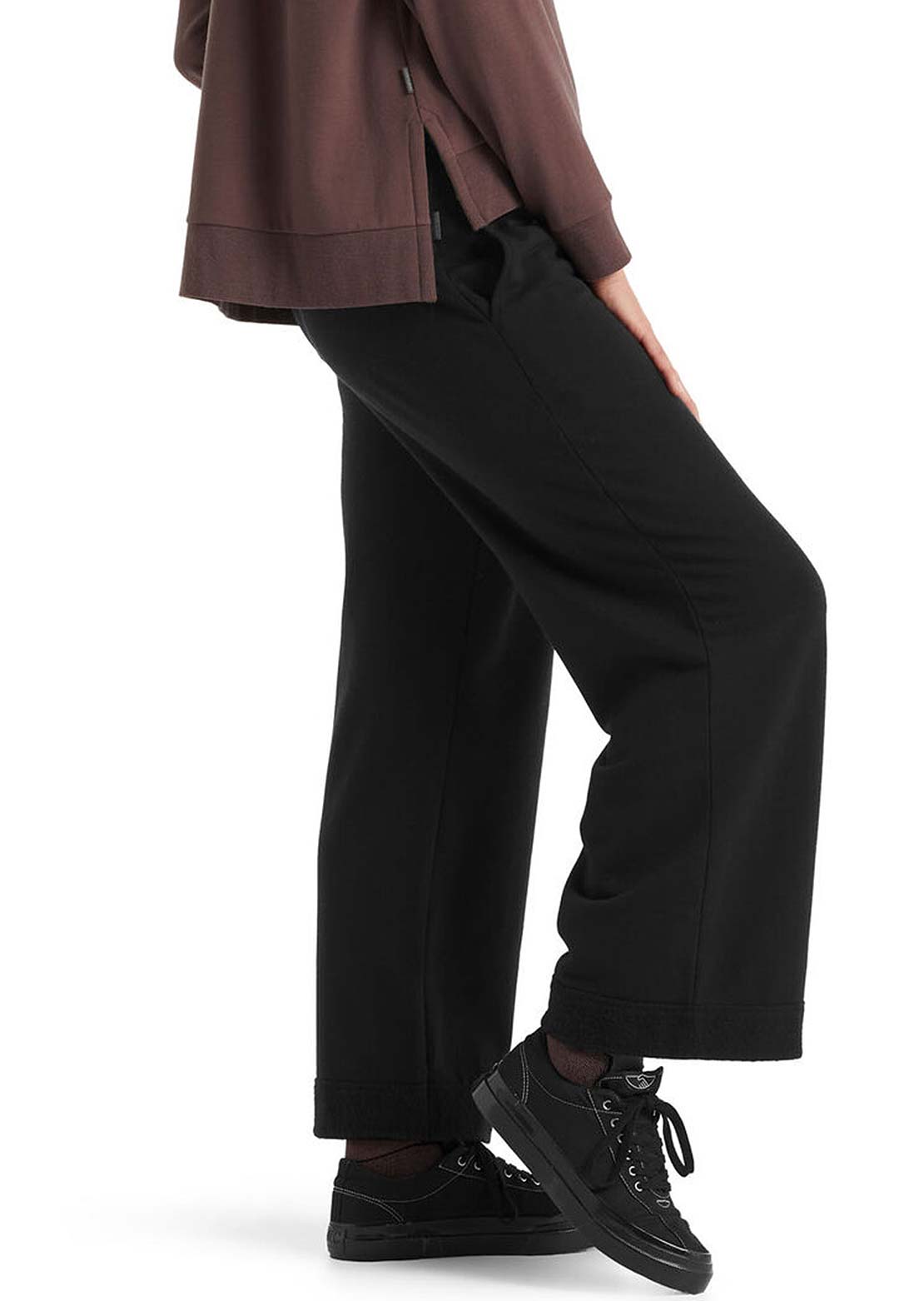 Icebreaker Women&#39;s Dalston Wide Pants Black