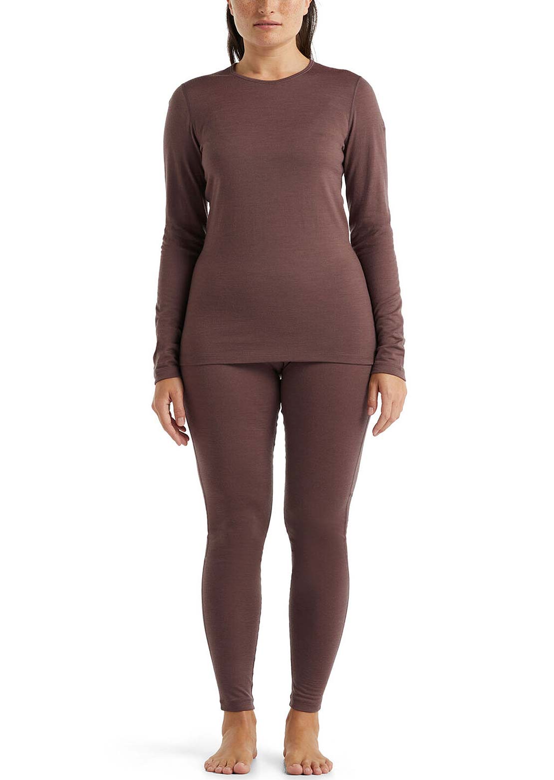 Icebreaker Women's Merino 200 Oasis Leggings Mink